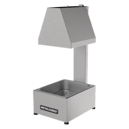 Conservador de Frituras Elétrico 1 Cuba Inox Metalcubas Mcf 01cp-127v - 1