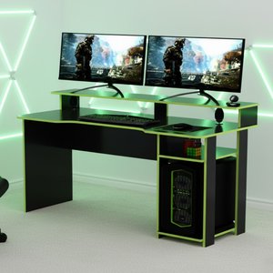 Mesa Gamer Escrivaninha com Porta CPU 