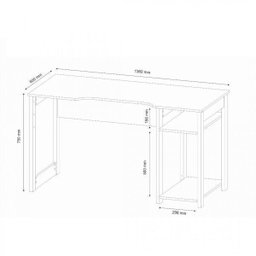 Mesa Gamer Escrivaninha com Porta CPU  - 6