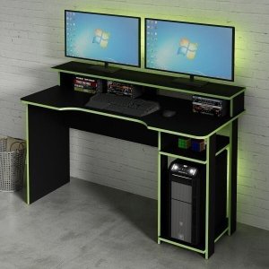 Mesa Gamer Escrivaninha com Porta CPU 