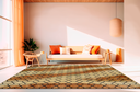 Ver imagem 1 de Tapete Rayza Marbella Champagne Vinay 0.60m X 2.30m