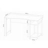Mesa Gamer Escrivaninha com Porta CPU  - 4