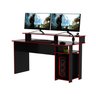 Mesa Gamer Escrivaninha com Porta CPU  - 10