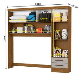 Guarda-roupa Casal Modulado Hercules 9 Portas 4 Gavetas - 5