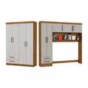Ver imagem 2 de Guarda-roupa Casal Modulado Hercules 9 Portas 4 Gavetas