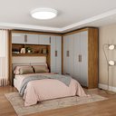 Ver imagem 1 de Guarda-roupa Casal Modulado Hercules 9 Portas 4 Gavetas