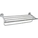 Ver imagem 1 de Porta Toalhas Rack de Hotel com Prateleira Inox 304 60cm
