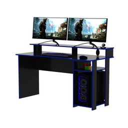 Mesa Gamer Escrivaninha com Porta CPU  - 9