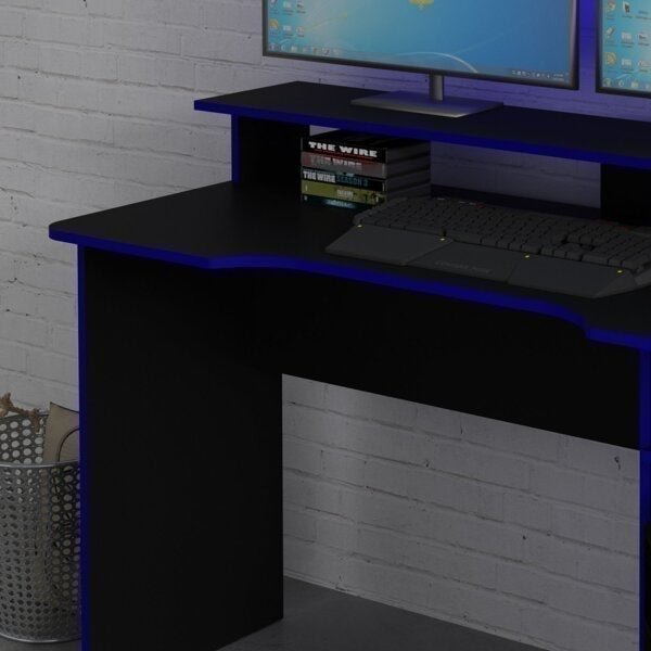 Mesa Gamer Escrivaninha com Porta CPU Tecno Mobili - 5