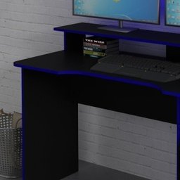 Mesa Gamer Escrivaninha com Porta CPU  - 5