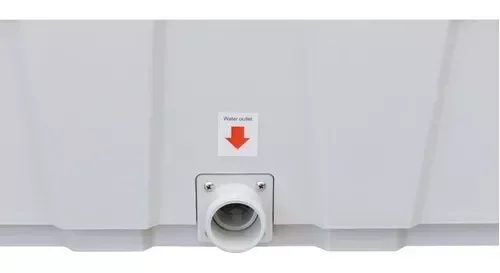 Climatizador Ar Portátil Umidificador Purificador Ventilador Branco Com Rodinhas 100 Litros 110 V /  - 9