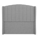 Ver imagem 6 de Cabeceira Casal King Cama Box 195cm Glenda I02 Linho Cinza - Mpozenato