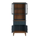 Ver imagem 3 de Arca e Oratório 4 Portas e 2 Gavetas - Madeira Maciça - Azul Petróleo