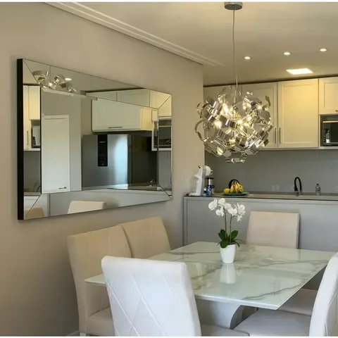 Espelho Chanfrado Cristal 100x180 Cm