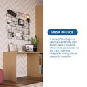 Ver imagem 7 de Mesa Complementar para Escritório Office Elegance 90cm Angelin Bege