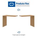 Ver imagem 3 de Mesa Complementar para Escritório Office Elegance 90cm Angelin Bege