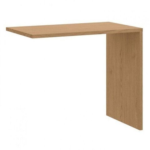 Mesa Complementar para Escritório Office Elegance 90cm Angelin Bege