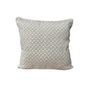 Ver imagem 2 de Capa de Almofada Rústica em Algodão Macrame Cru com Areia