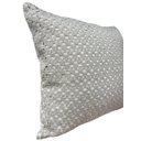 Ver imagem 3 de Capa de Almofada Rústica em Algodão Macrame Cru com Areia