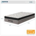 Ver imagem 2 de Colchão Solteiro King San Juan Molas Ensacadas Pillow Paparazzi 96x203x35cm