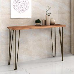 Aparador 130x39,5cm com Pés Aramados Roma BM Móveis - 1