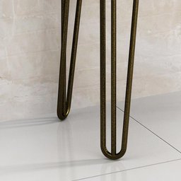 Aparador 130x39,5cm com Pés Aramados Roma BM Móveis - 3