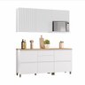 Cozinha Modulada 4 Peças Ripado Rainha 100 Mdf - 6