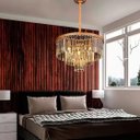 Ver imagem 3 de Pendente Lustre Cristal Legitimo Clássica Sala Jantar Quarto