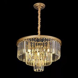 Pendente Lustre Cristal Legitimo Clássica Sala Jantar Quarto - 2