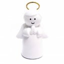 Ver imagem 1 de Luminária Anjo com Auréola Dourada - Decoração