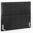 Ver imagem 1 de Cabeceira Box King Com Tachas 195 cm Vicenza L02 Linho Chumbo - Lyam Decor