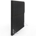 Ver imagem 7 de Cabeceira Box King Com Tachas 195 cm Vicenza L02 Linho Chumbo - Lyam Decor