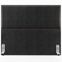 Ver imagem 6 de Cabeceira Box King Com Tachas 195 cm Vicenza L02 Linho Chumbo - Lyam Decor