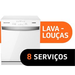 Lava Louças Brastemp 8 Serviços Branca BLF08BB - 220V - 4