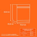 Ver imagem 7 de Lava Louças Brastemp 8 Serviços Branca BLF08BB - 220V