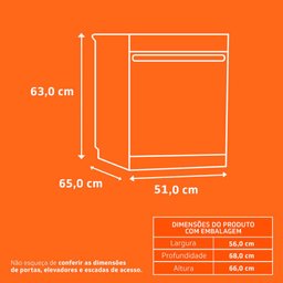 Lava Louças Brastemp 8 Serviços Branca BLF08BB - 220V - 17