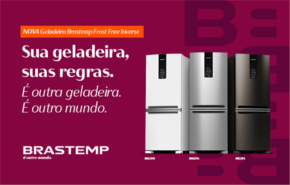 Geladeira Brastemp Frost Free Inverse A+++ 447 Litros Cor Branca com Smart Flow e Fresh Box - Bre57f - 19