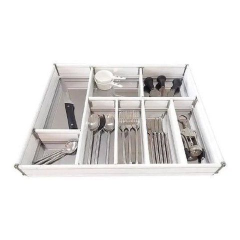 Divisor de Talheres Organizador de Gaveta Jomer 9570 ou 9571 Cor: Bronze