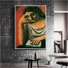 Quadro Pablo Picasso O Absinto Feminino:60x40 cm/BORDA INFINITA - 7