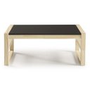 Ver mais imagens de Mesa de Centro Retangular Madeira Maciça Guará Yescasa