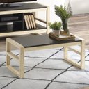 Ver imagem 2 de Mesa de Centro Retangular Madeira Maciça Guará Yescasa