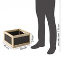 Ver imagem 4 de Caixa Organizadora Madeira Maciça Guará CabeCasa MadeiraOriginals