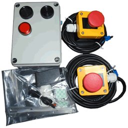 Alarme de Aprisionamento da Nr36 para Câmara Fria - Kit para 2 Portas - 1