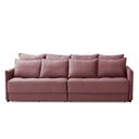 Ver imagem 5 de Sofá Cama Retrátil e Reclinável 2,10m com Molas Cairo Veludo Mirra Decor