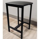 Ver imagem 2 de Banqueta Baixa em Aço/Courino Slim Yescasa