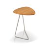 Mesa Apoio Lateral Organic para Sofá Pé Cromado 68cm:Cinamomo - 1