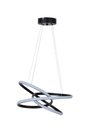 Ver imagem 1 de Pendente Moderno Preto 48cm Led 40w 3000k Bivolt 14530-pl