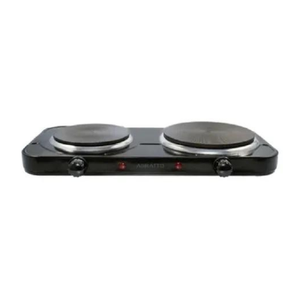 Fogão Elét. Preto 2 Bocas de Mesa Portátil Agratto 110v
