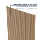 Ver imagem 5 de Kit 3 Placas de Painel Ripado Toronto 250cm X 58cm X 3,3mm (rende 4,35m²) Ecorevest