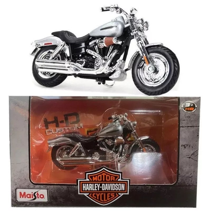 Miniatura Harley-davidson 2009 Fxdfse: Alta Precisão - 4